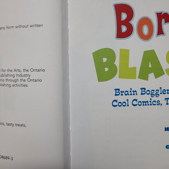 Boredom Blasters By Helaine Becker Book - Paperback - Picture 7 of 11